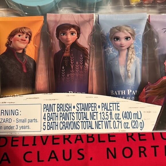 NWT- Disney Frozen II - Bath Time Activity Set - Picture 3 of 3